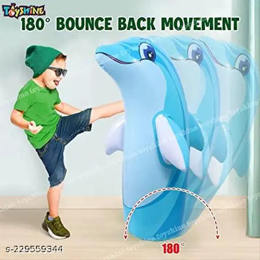 Dolphin Punching Bag for Toddlers