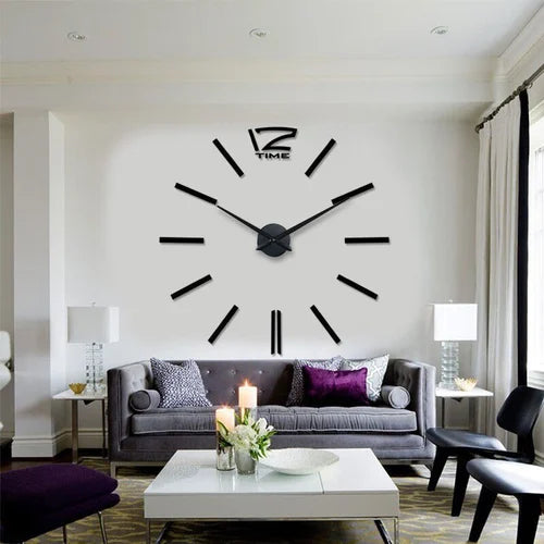 Large 3D DIY Wall Clock: Farmless Diy Clock