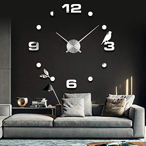 3D DIY Wall Clock: Sparrow Diy Clock