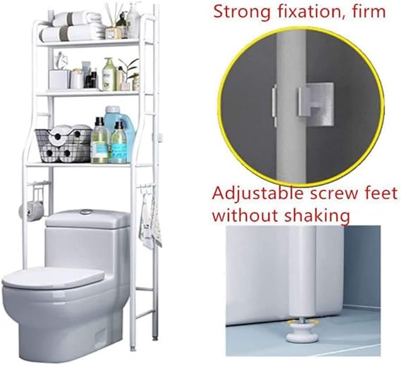 Metal Toilet Storage Rack