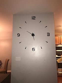 Large 3D DIY Wall Clock: Build Your Own Unique Timepiece