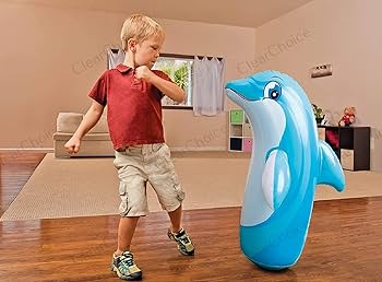 Dolphin Punching Bag for Toddlers