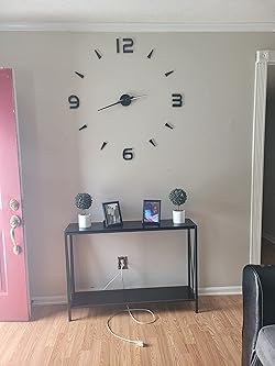 Large 3D DIY Wall Clock: Build Your Own Unique Timepiece