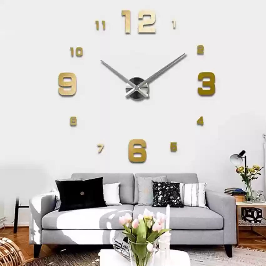 3D DIY Wall Clock: New Look Clock