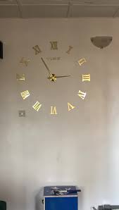 Large 3D DIY Wall Clock: Build Your Own Unique Timepiece